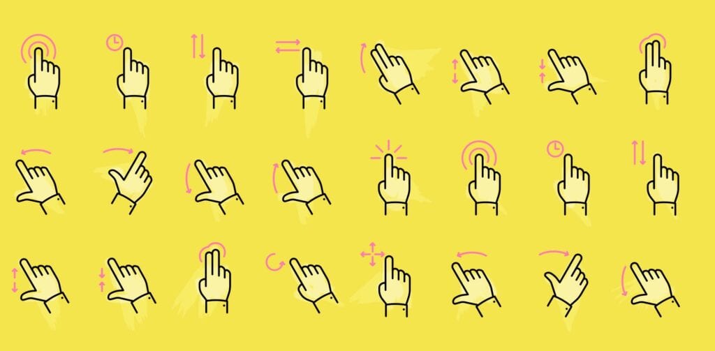 Designing for gestures