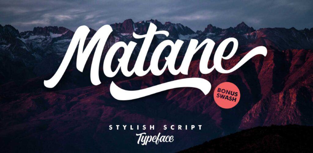 Free Download: Matane Font