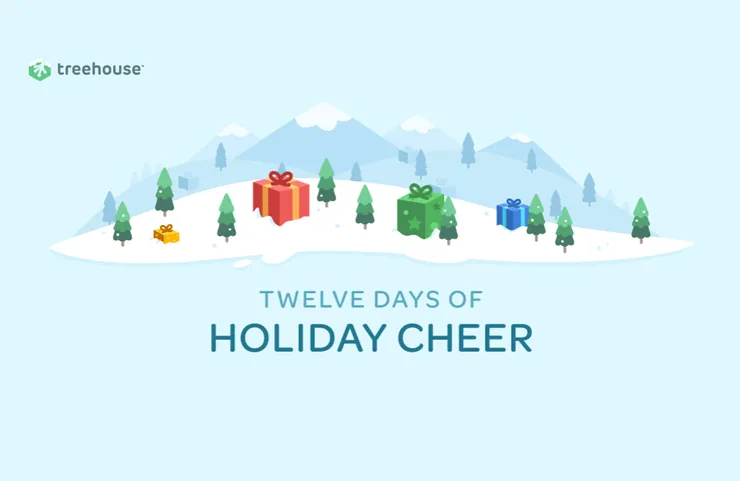 Giveaway: Treehouse’s 12 days of holiday cheer