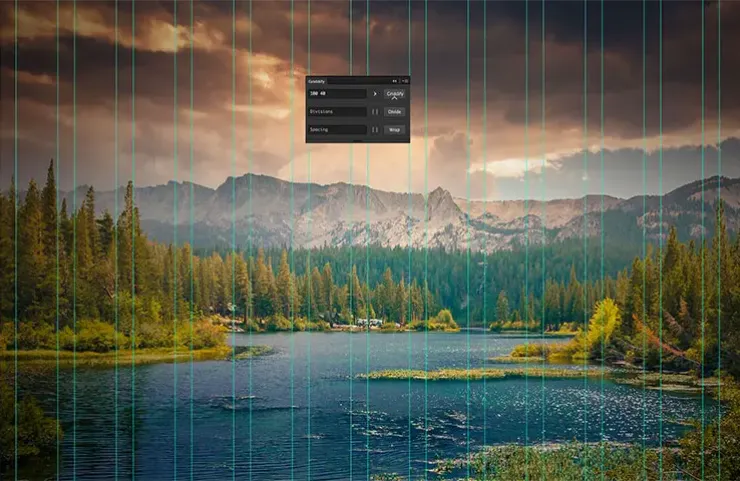 Awesome free extension Griddify solves the grid issue in Photoshop