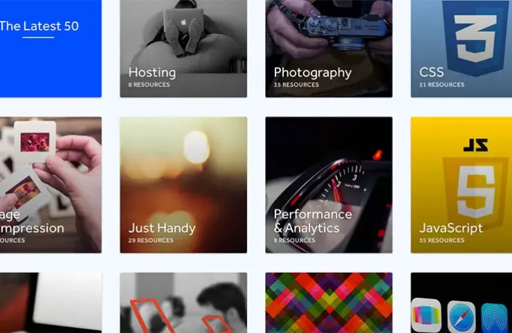 Discover the Web’s best design resources with oozled