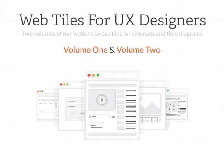 Deal of the week: UX web tiles for flow diagrams and sitemaps