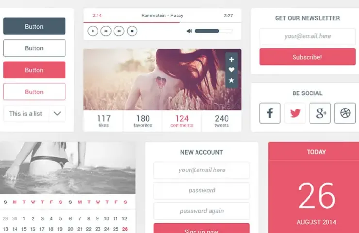 50 fantastic freebies for web designers, September 2014