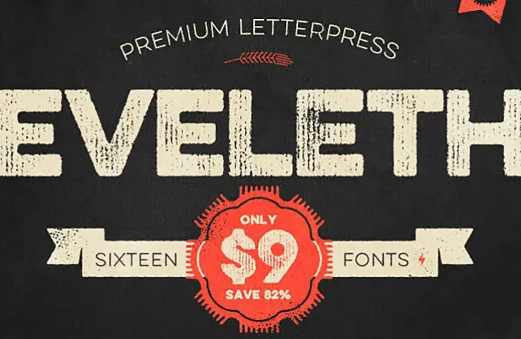 Deal of the week: Eveleth font family