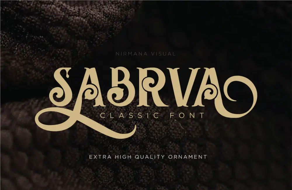 Free Download: Sabrva Classic Font